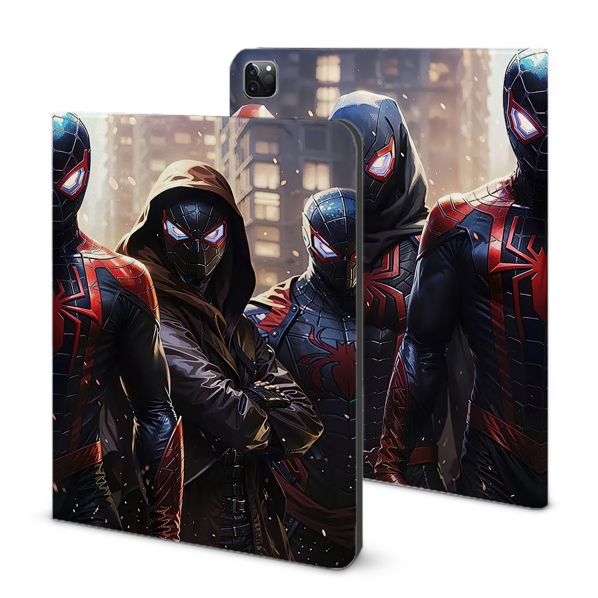（画像用） アベンジャーズ The Avengers IPad ケース ブック型 PUレザー TPU 耐衝撃 軽量 薄型 ペン収納なし 全面保護 IPad 各モデル対応